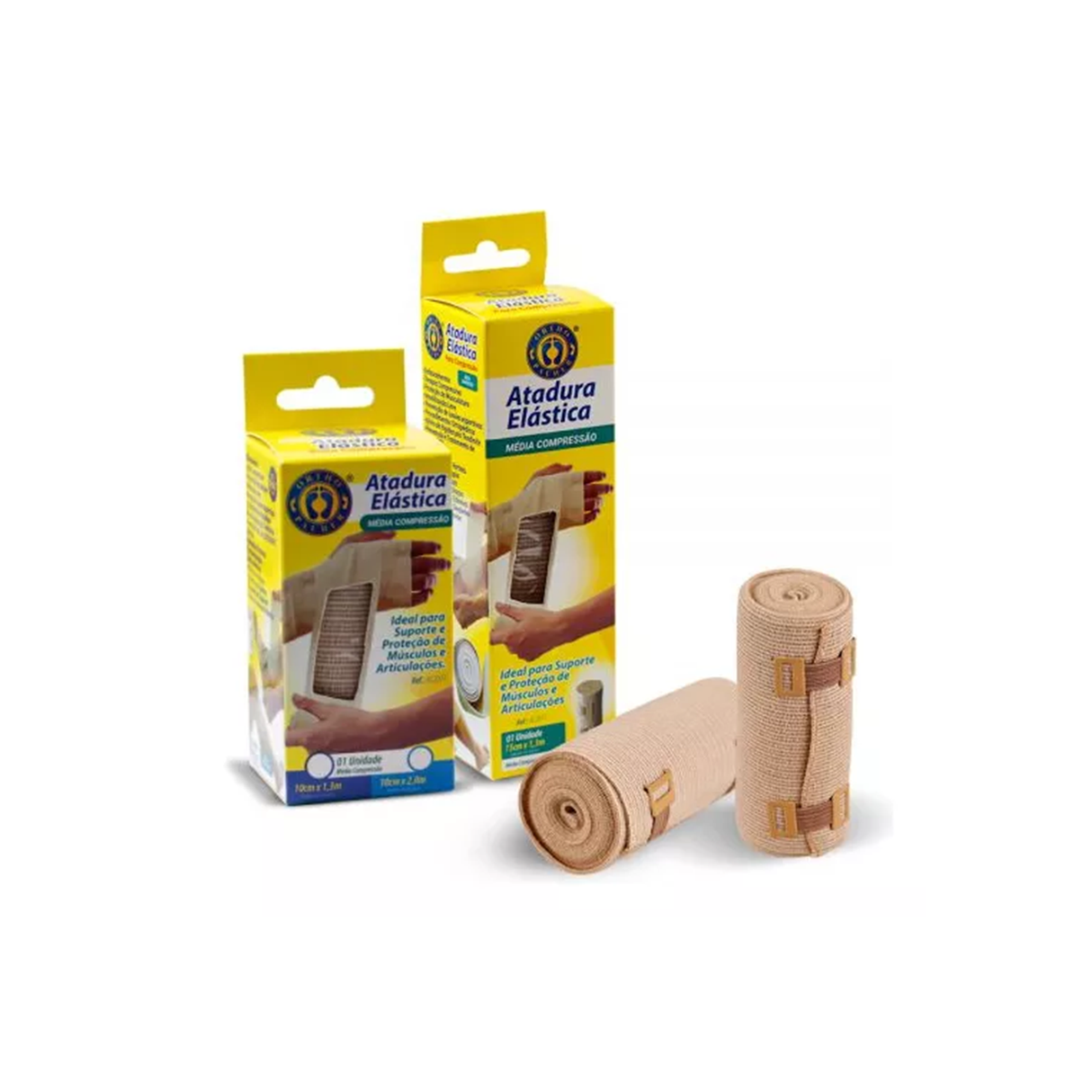 ATADURA ELÁSTICA PARA COMPRESSÃO 15CM