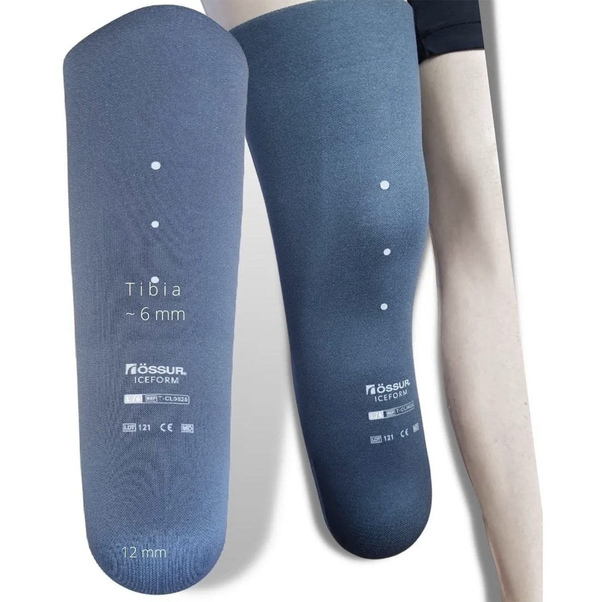 LINER TRANSTIBIAL ICEFORM T-CL06 SEM CONEXÃO 6MM