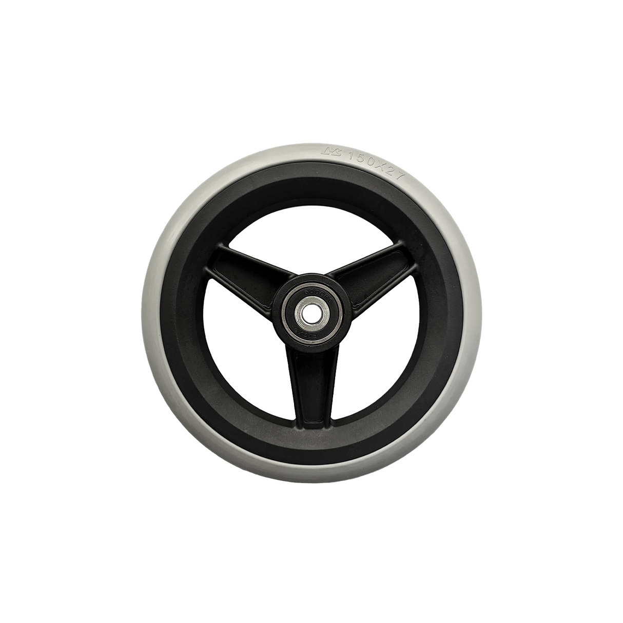 PAR DE RODAS DIANTEIRAS 6" PARA CADEIRA DE RODAS