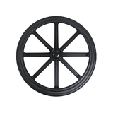 RODA COMPLETA NYLON (PNEU ANTIFURO, ARO 24" E ROLAMENTOS)