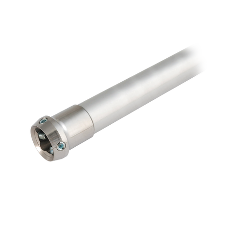 TUBO DE ALUMÍNIO 30MM COM ADAPTADOR DE AÇO LONGO 420MM - Centro PCD